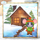 Elizabeth Craft Designs Cabin Cute & Whimsical Die Set {C505}