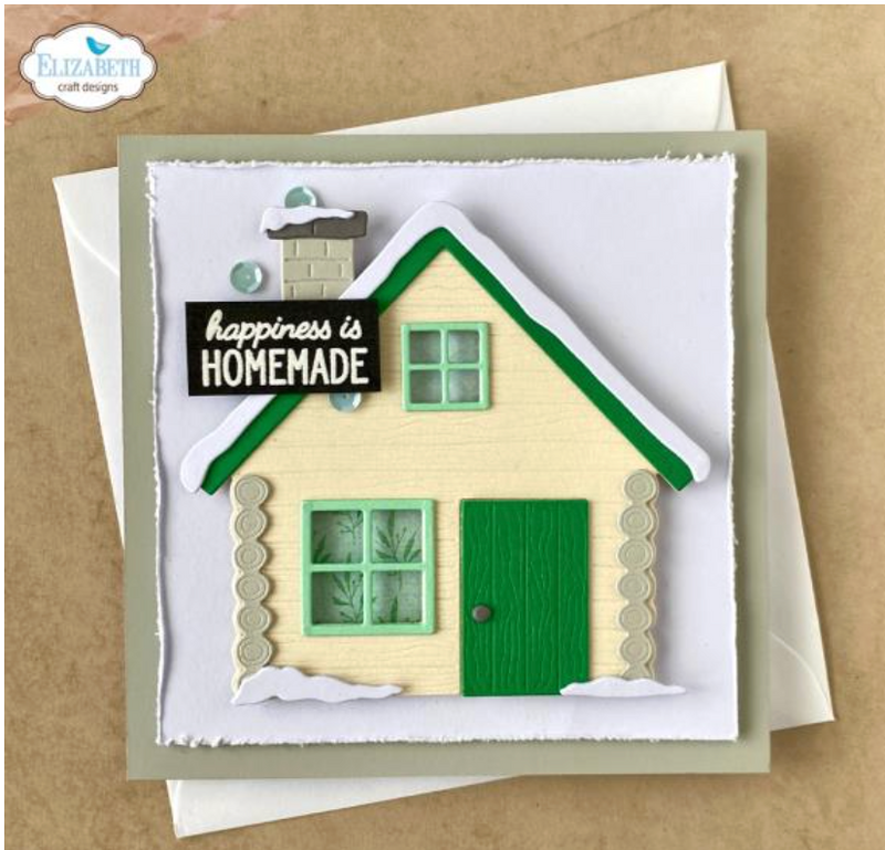 Elizabeth Craft Designs Cabin Cute & Whimsical Die Set {C505}