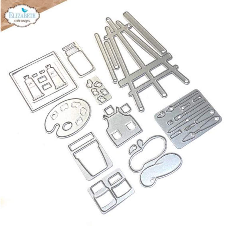 Elizabeth Craft Designs Art Accessories Cute & Whimsical Die Set {F327}