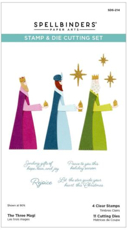 Spellbinders The Three Magi Stamp & Die Set {W92}