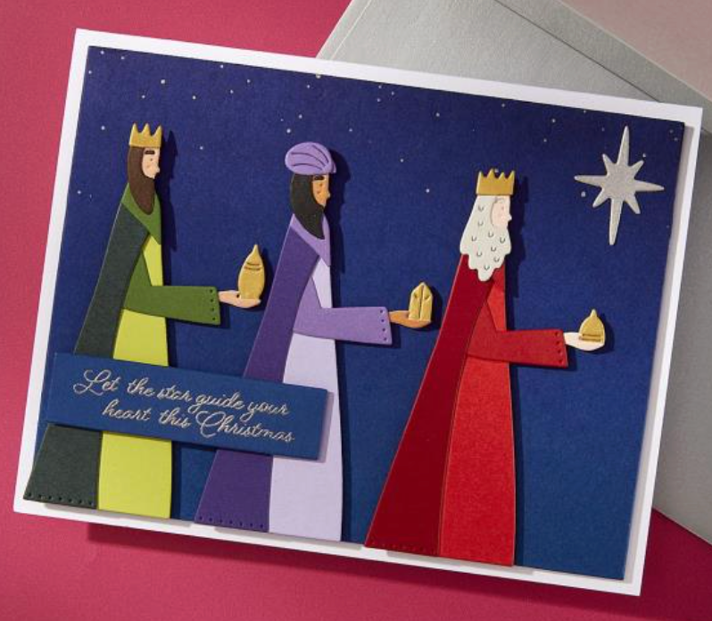 Spellbinders The Three Magi Stamp & Die Set {W92}