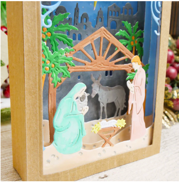 Hunkydory Crafts O' Holy Night Moonstone Dies {C400}