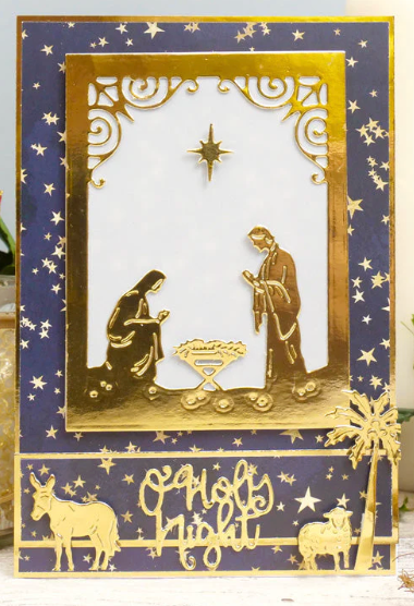 Hunkydory Crafts O' Holy Night Moonstone Dies {C400}