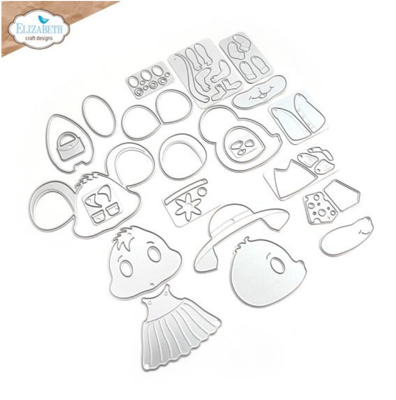 Elizabeth Craft Designs BIG Mouse Metal Die {W93}