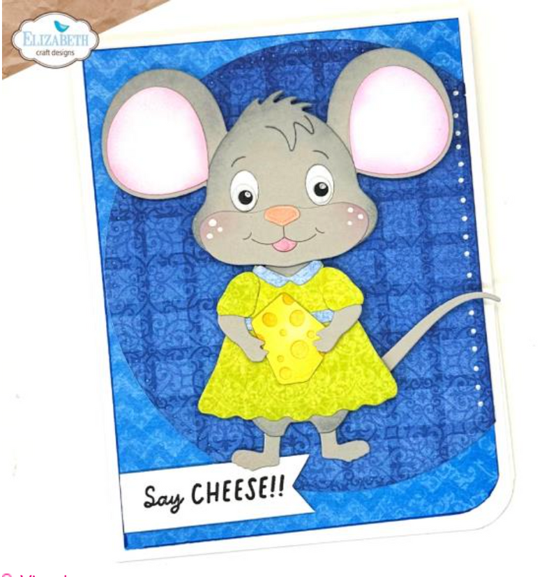 Elizabeth Craft Designs BIG Mouse Metal Die {W93}