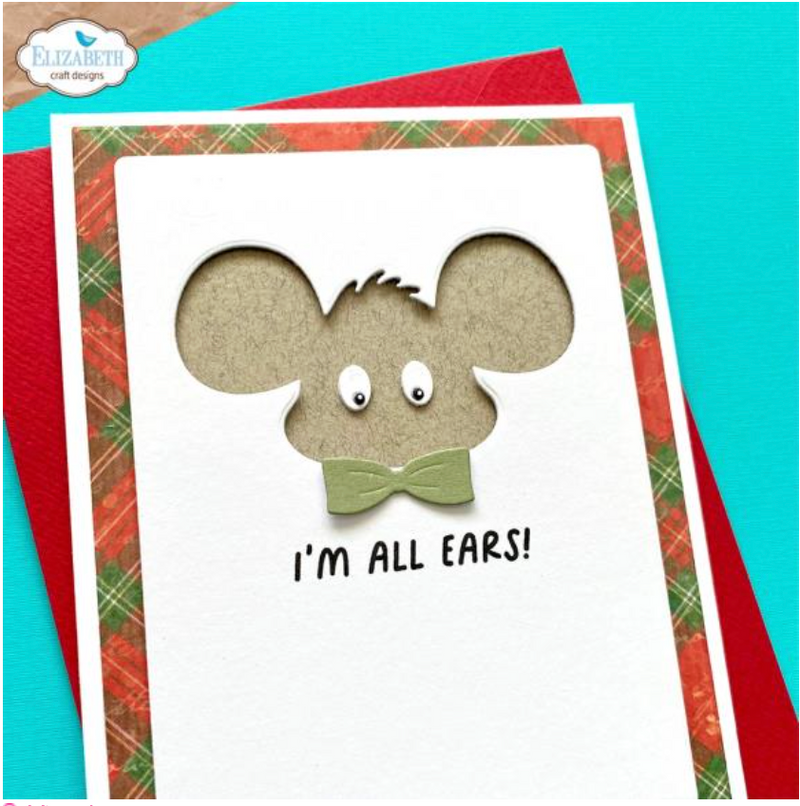 Elizabeth Craft Designs BIG Mouse Metal Die {W93}