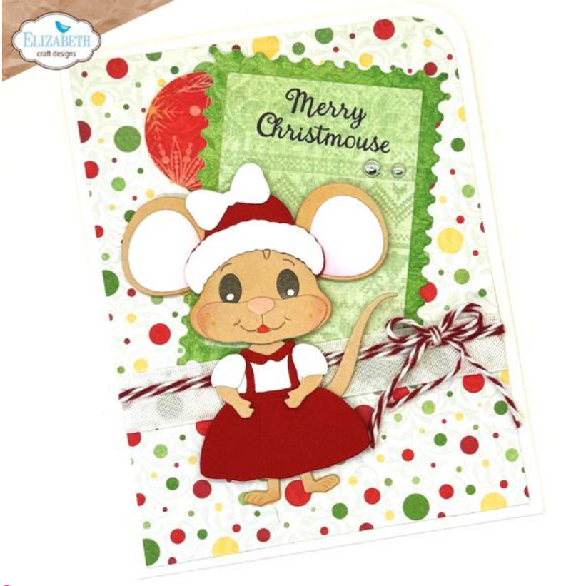 Elizabeth Craft Designs LITTLE Mouse Metal Die