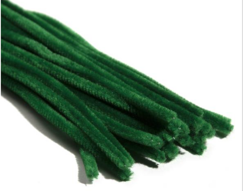 Cousin DIY Moss Green Chenille Stems {G28}