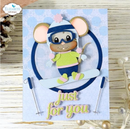 Elizabeth Craft Designs LITTLE Mouse Winter Accessories Cute & Whimsical Die Set {F115}