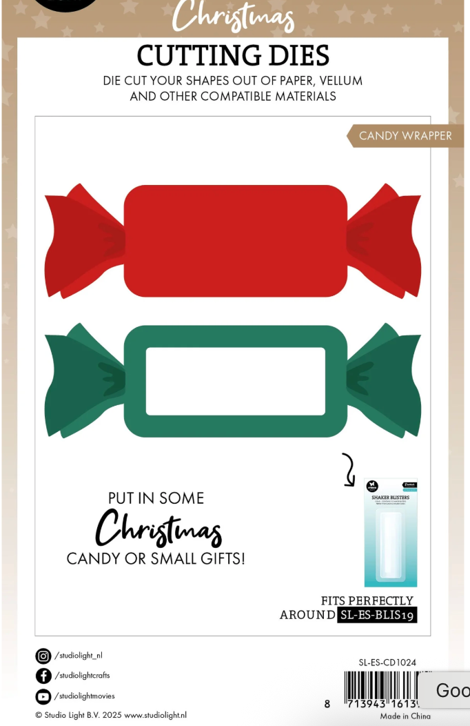 Studio Light Candy Wrapper Essentials Cutting Die {C204}