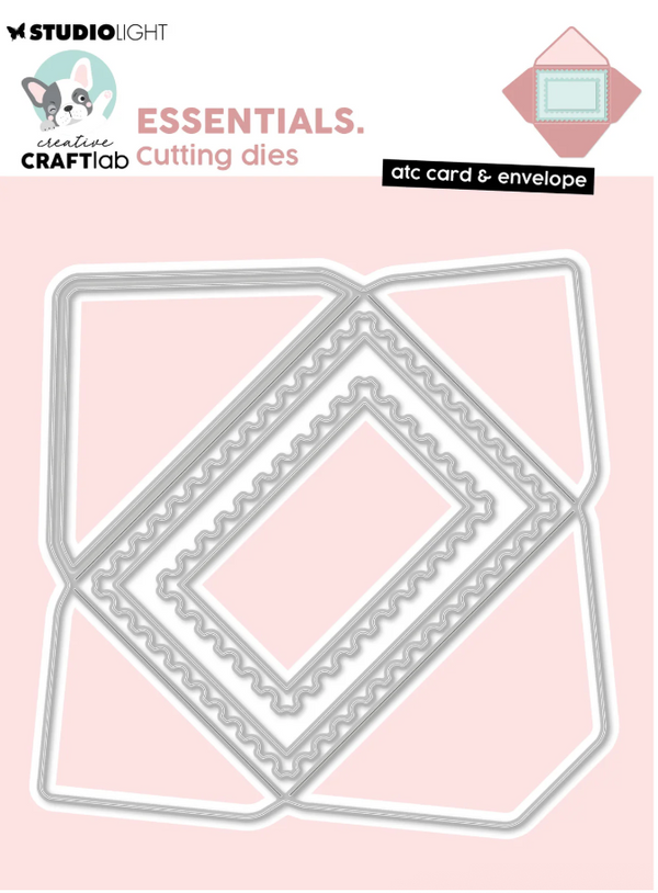 Studio Light ATC Card & Envelope Essentials Cutting Die {X134}