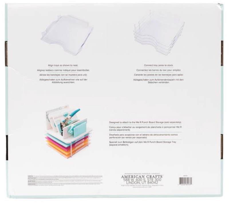 We R Makers 12x13 Clear Acrylic Paper Trays