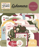 Carta Bella Pressed Florals Icons Ephemera {G145}