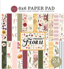 Carta Bella 6x6 Pressed Floral Paper Pad {B616}