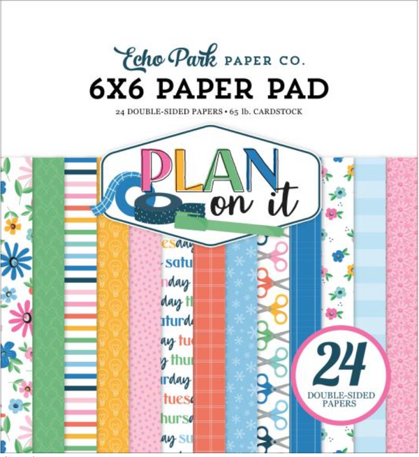 Echo Park 6x6 Plan on It Paper Pad {C422}
