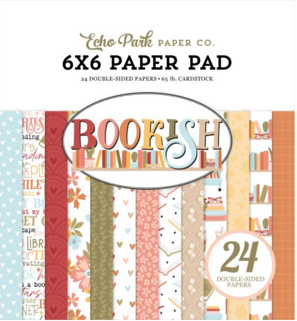Echo Park 6x6 Bookish Paper Pad {B601}