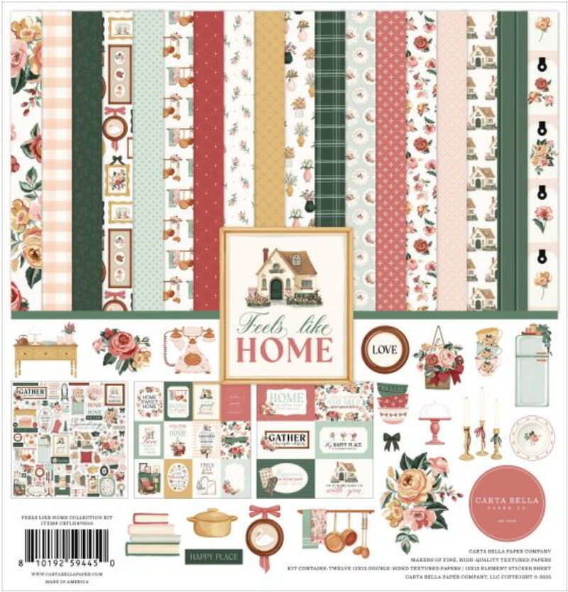 Carta Bella 12x12 Feels like Home Collection Kit {B503}