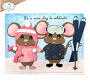 Elizabeth Craft Designs BIG Mouse Winter Accessories Cute & Whimsical Die Set {X137}}