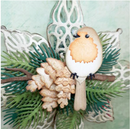 Elizabeth Craft Designs Winter Greenery Metal Die {X148}