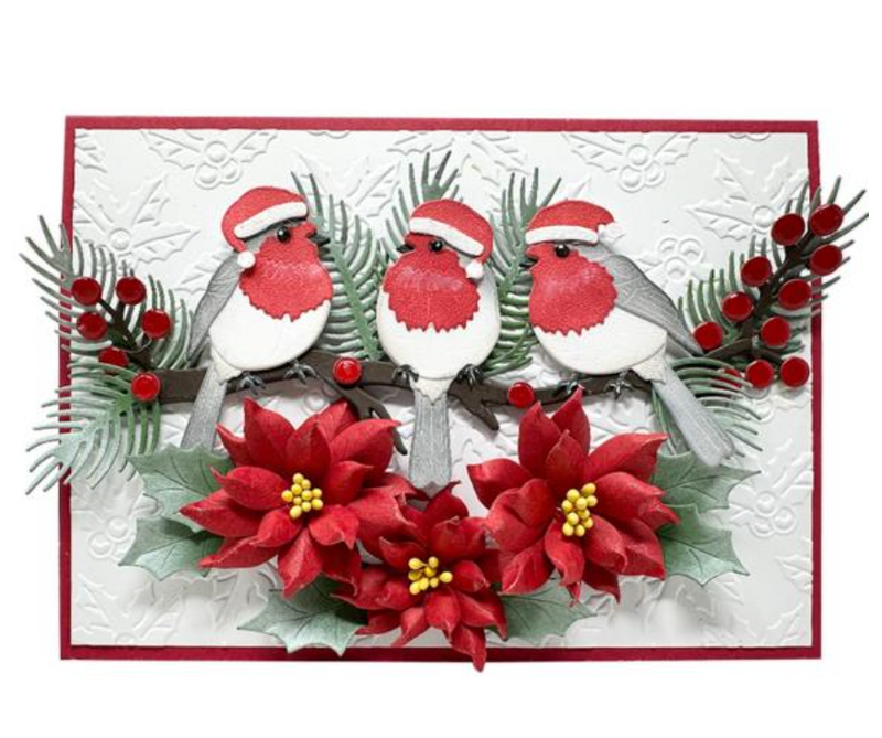 Elizabeth Craft Designs Winter Greenery Metal Die {X148}