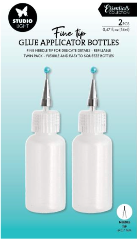 Studio Light Nr. 01 Ultra Fine Tip Glue Application Bottles {C53-C54}
