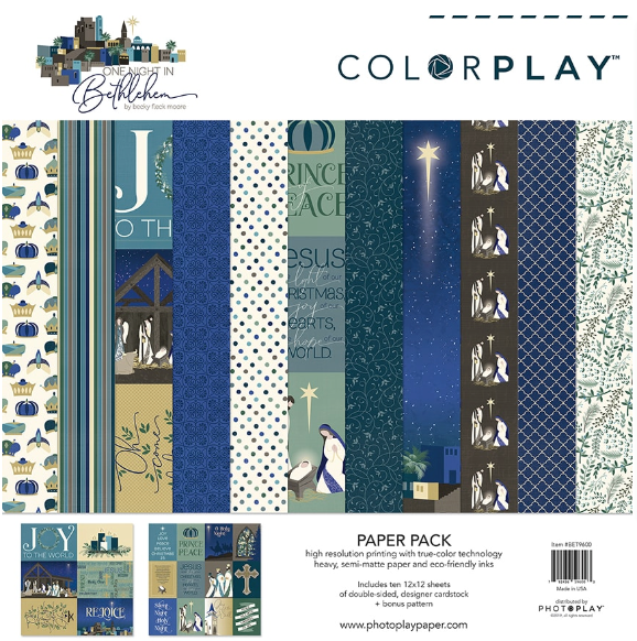 Photo Play 12x12 One Night in Bethlehem Collection Pack {B103}