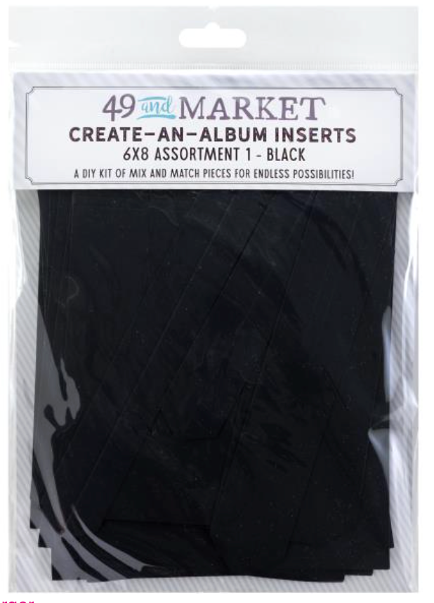 49 and Market 6x8 Black Assortment