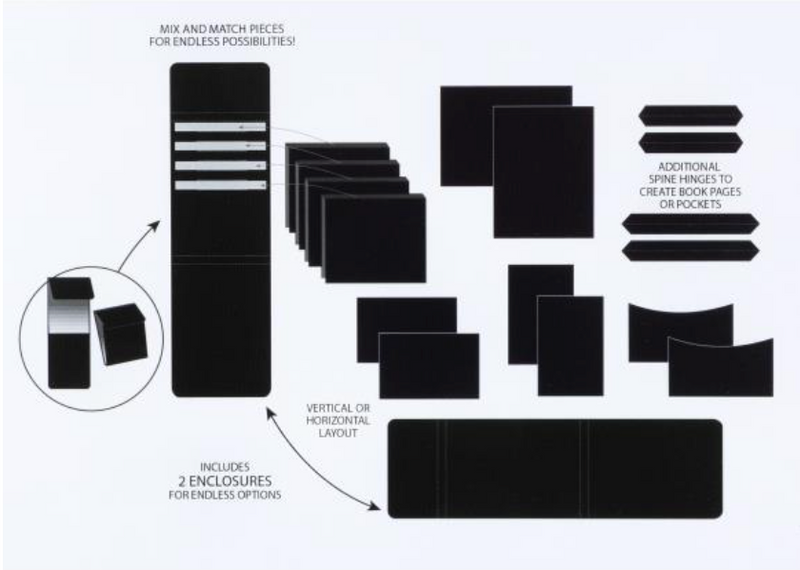 49 and Market 6x8 Black Assortment