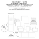 49 and Market 6x8 White Assortment