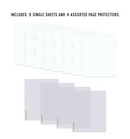 49 and Market 9x9 White Foundations Binder {F404}