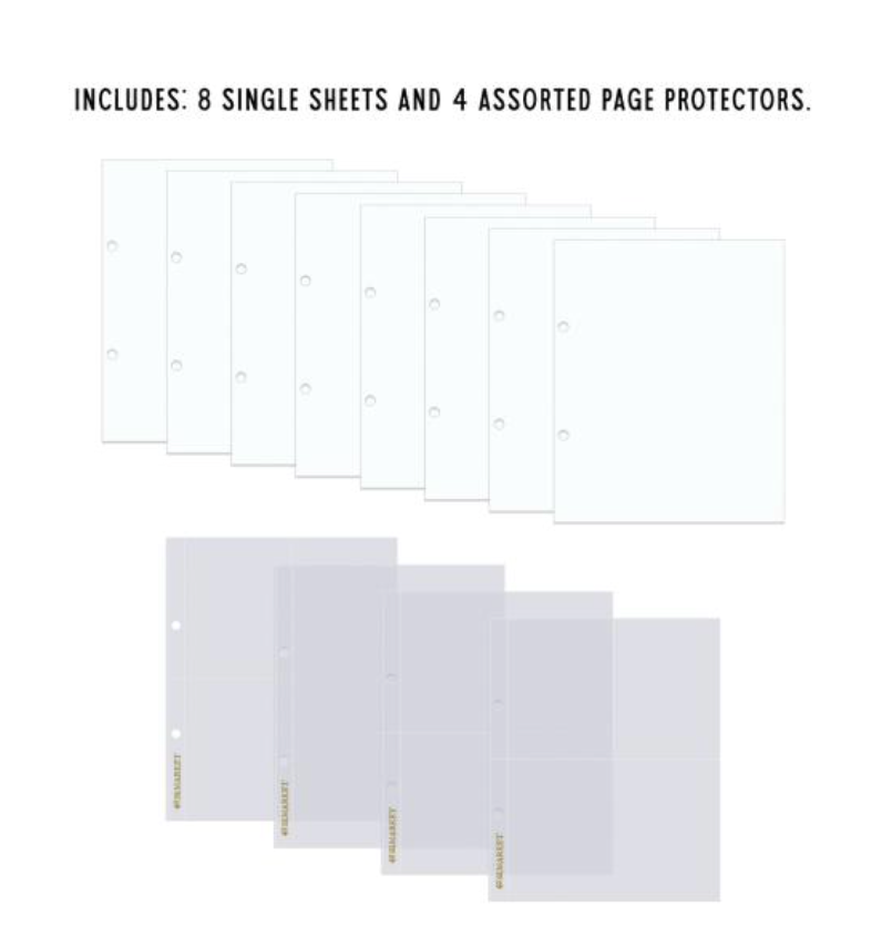 49 and Market 9x9 White Foundations Binder {F404}