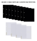 49 and Market 9x9 Black Foundations Binder {F405}