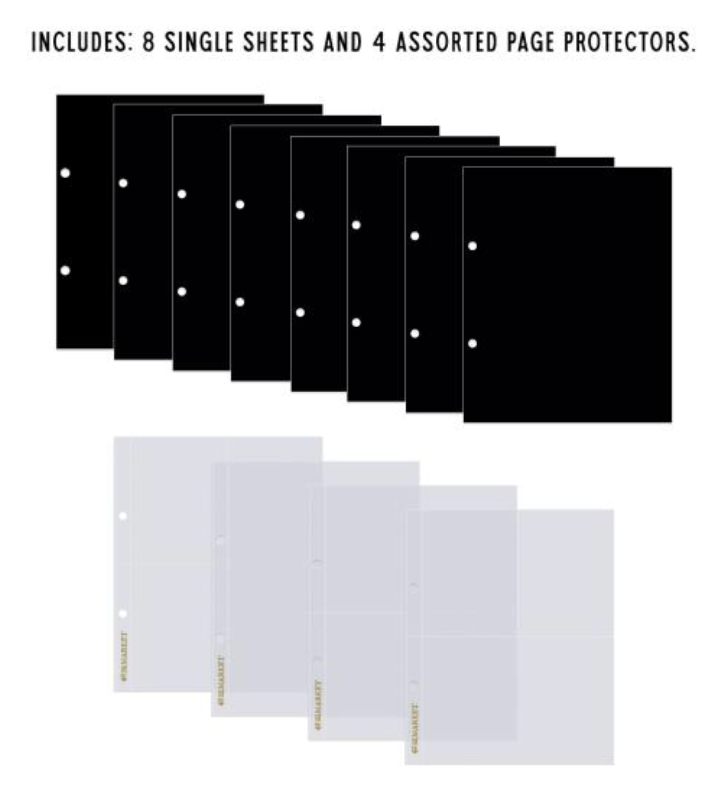 49 and Market 9x9 Black Foundations Binder {F405}