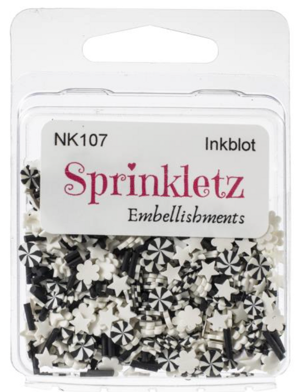 Buttons Galore Inkblot Sprinkletz Embellishments