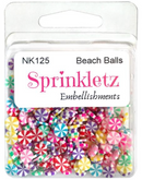 Buttons Galore Beach Ball Sprinkletz Embellishments {D127}
