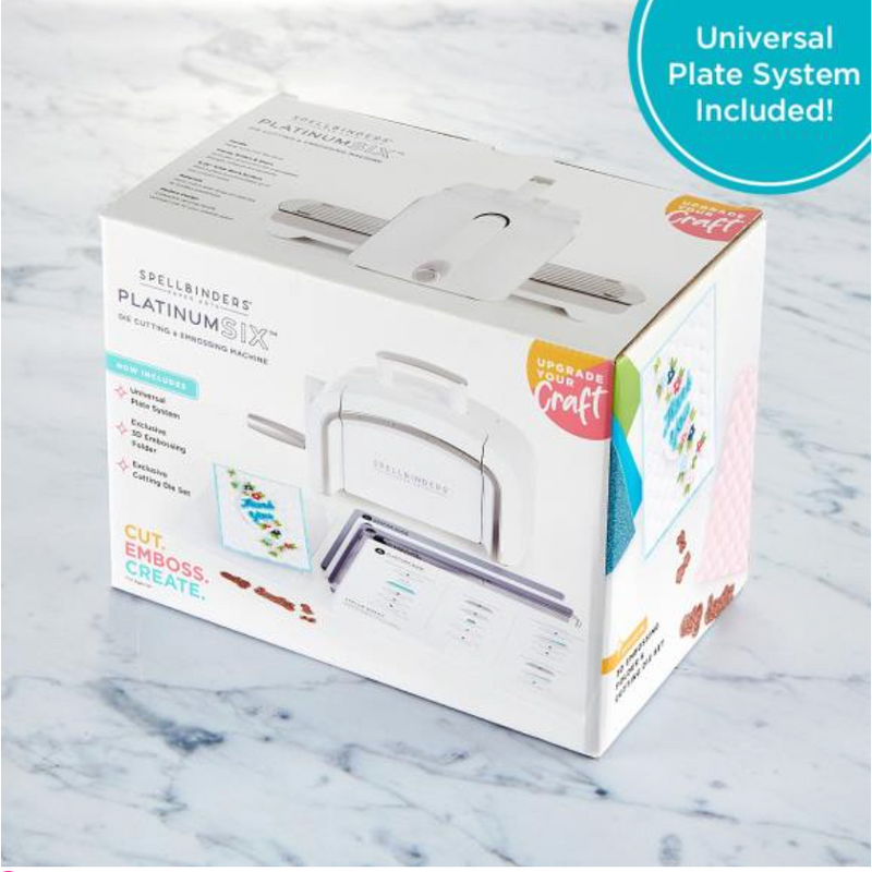 Spellbinders White Platinum 6.0 Cut & Emboss Machine