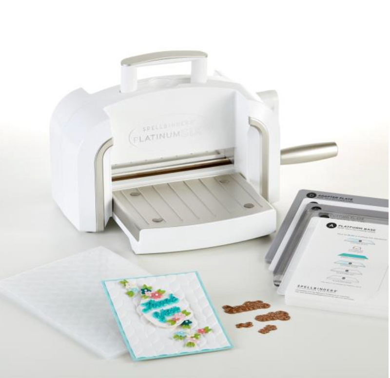 Spellbinders White Platinum 6.0 Cut & Emboss Machine
