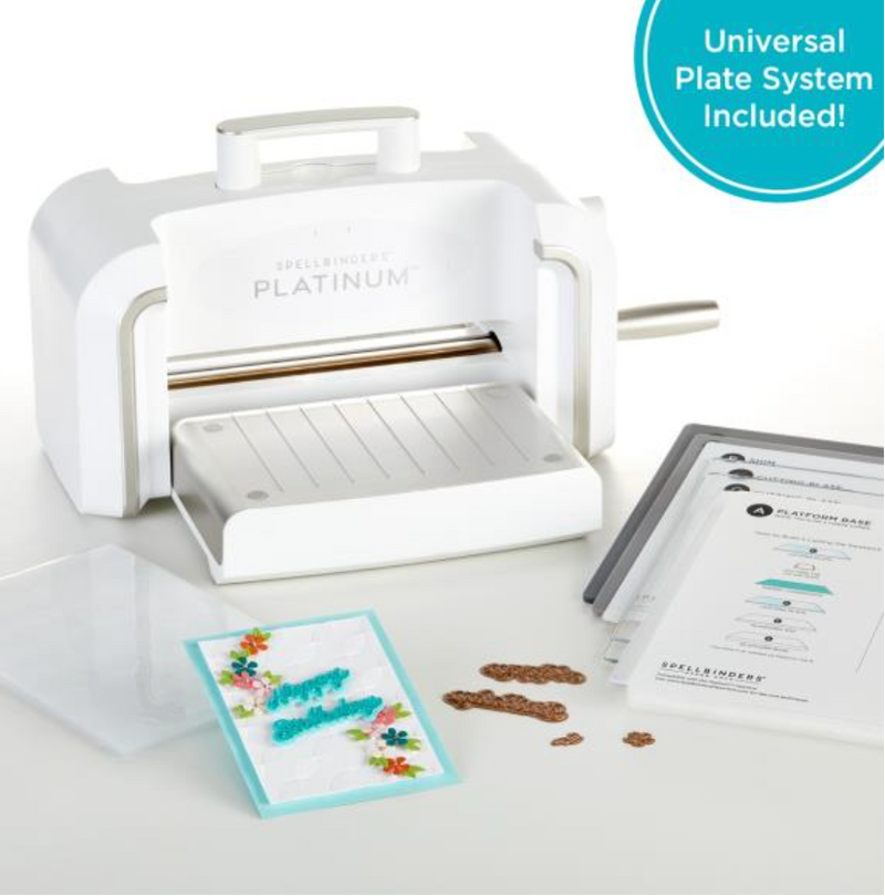 Spellbinders White Platinum Cut & Emboss Machine