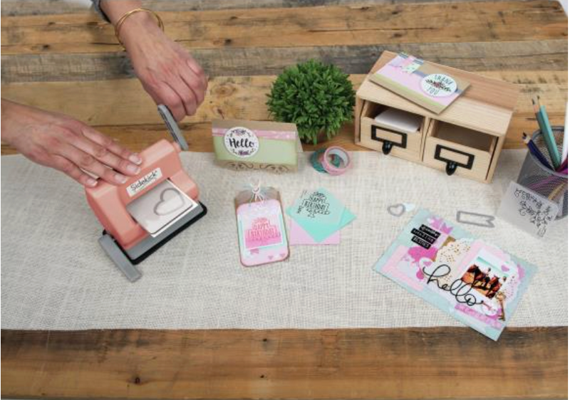 Sizzix Desert Flower Limited Edition Sidekick Machine Starter Kit {C07}