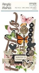 Simple Stories Simple Vintage Junk Drawer Page Pieces {D151}