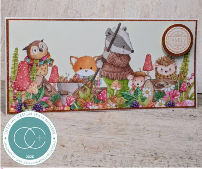 Craft Consortium 8x8 Tales from Oak Wood Paper Pad {B02}