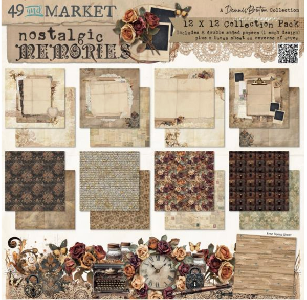 49 and Market 12x12 Nostalgic Memories Collection Pack {B109}