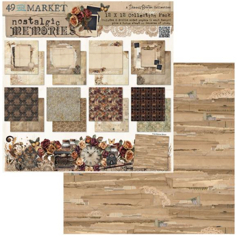 49 and Market 12x12 Nostalgic Memories Collection Pack {B109}