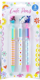 EK Success Cute Pens - 3PK.