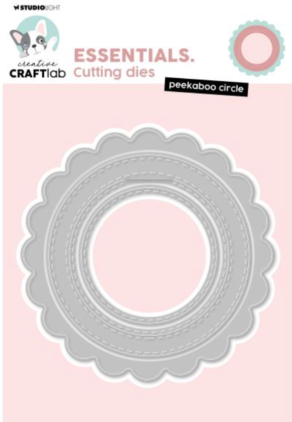 Studio Light Peekaboo Circle Essential Cutting Die {W11}