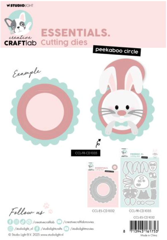 Studio Light Peekaboo Circle Essential Cutting Die {W11}