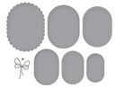 Spellbinders Scallop & Stitched Edge Ovals Etched Die Set by Lisa Horton {D184}