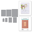 Spellbinders Linear Touch Rectangles and Tag Etched Dies {D144}