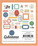 Carta Bella They Say It's Your Birthday Icons Ephemera {D145}