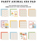 Echo Park 6x6 Party Animal Paper Pad {B104}